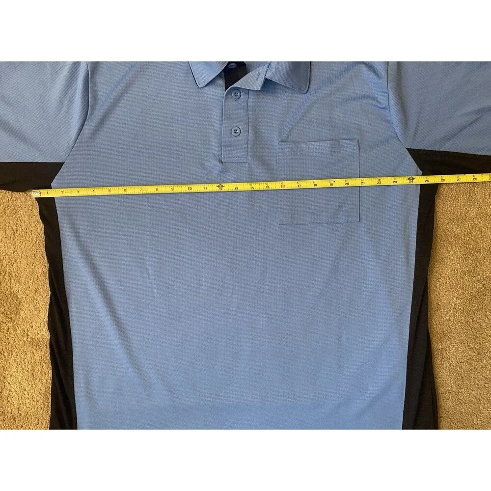 Smitty Body Flex Major League Style Umpire Shirt in Sky/Powder Blue Men’s XL